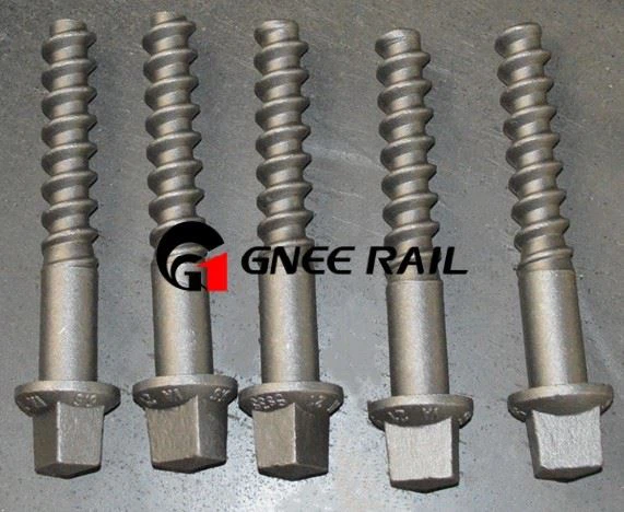 Railway Square Head Screw Spike